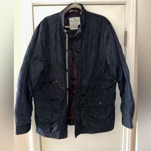 TOMMY BAHAMA NAVY JACKET. SIZE LARGE, PERFECT CONDITION.